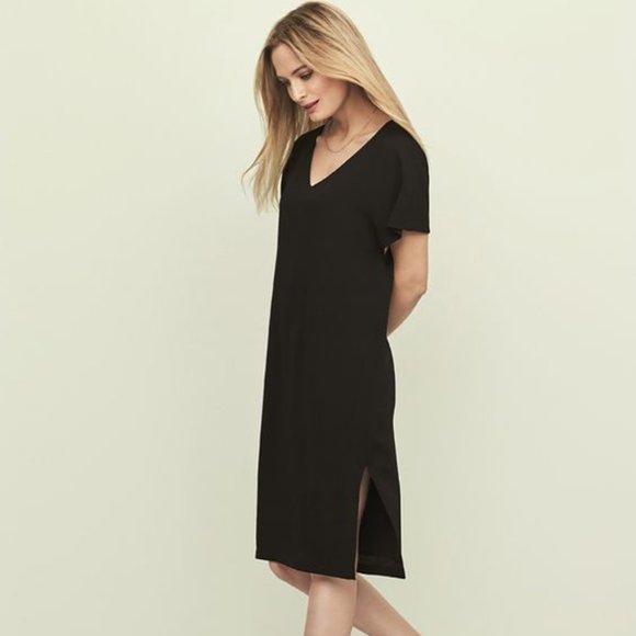 Chiffon T-Shirt Dress - Picture 1 of 5